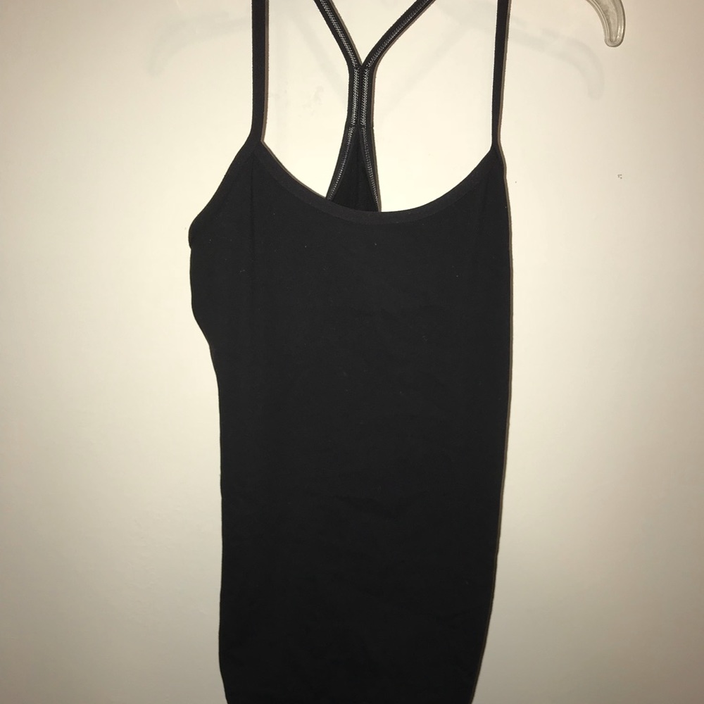Lululemon Black power y tank in size 4 and 6